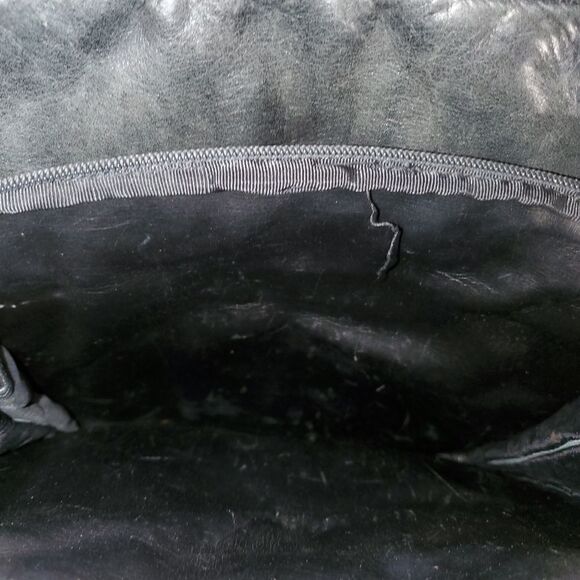 Perlina Black Leather Backpack - Picture 5 of 7